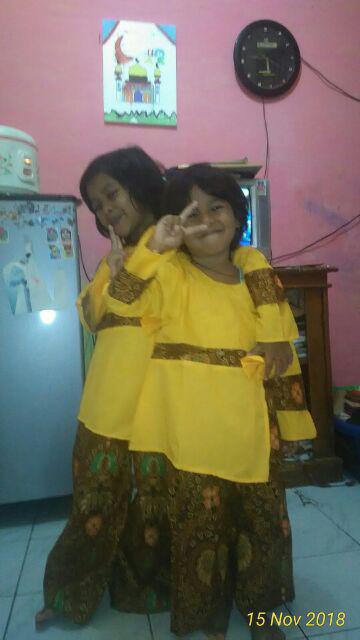 Welans Batik - Kebaya Anak - Audry Set - Lp011 Kulot