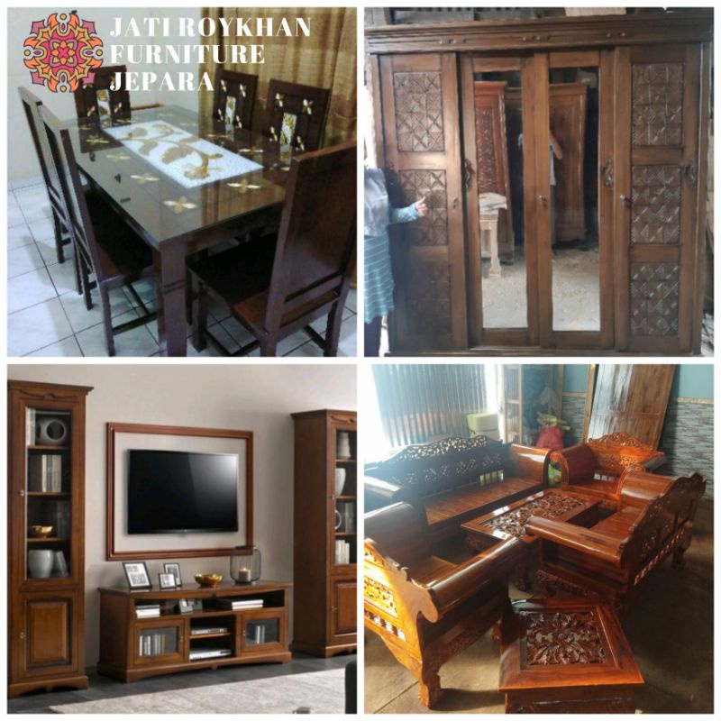 Dp pemesanan Furniture set. Ibu Nindy - Medan