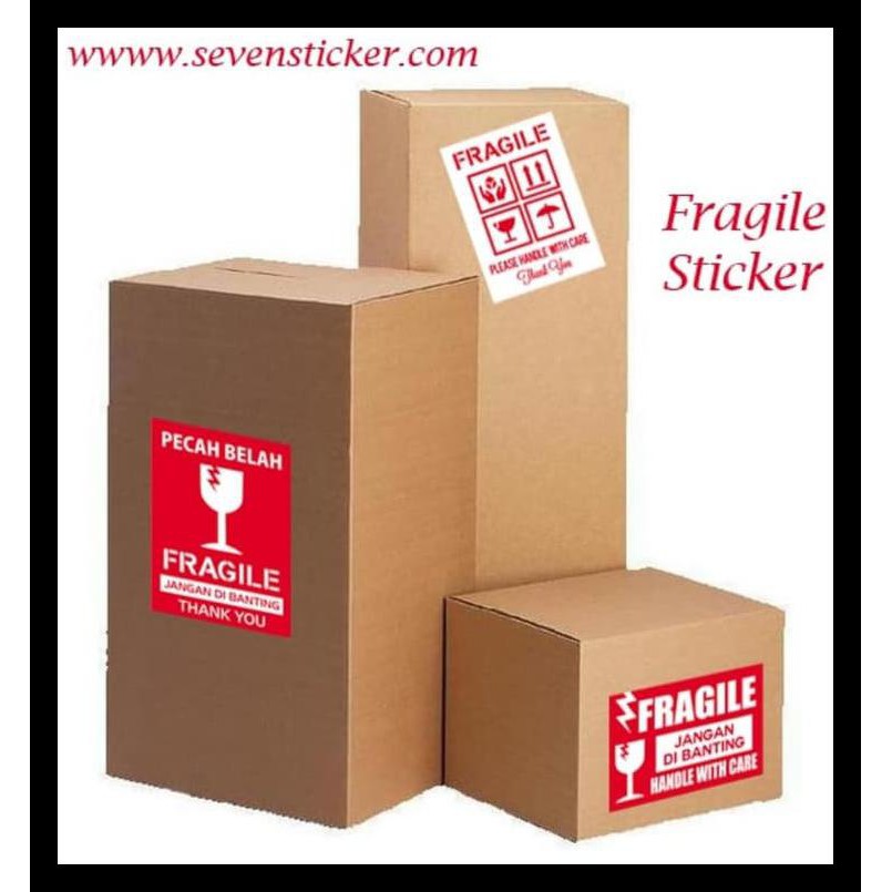 

Big Sale Sticker Fragile Paling Murah - Uk. 8X11 Cm Barang Bagus