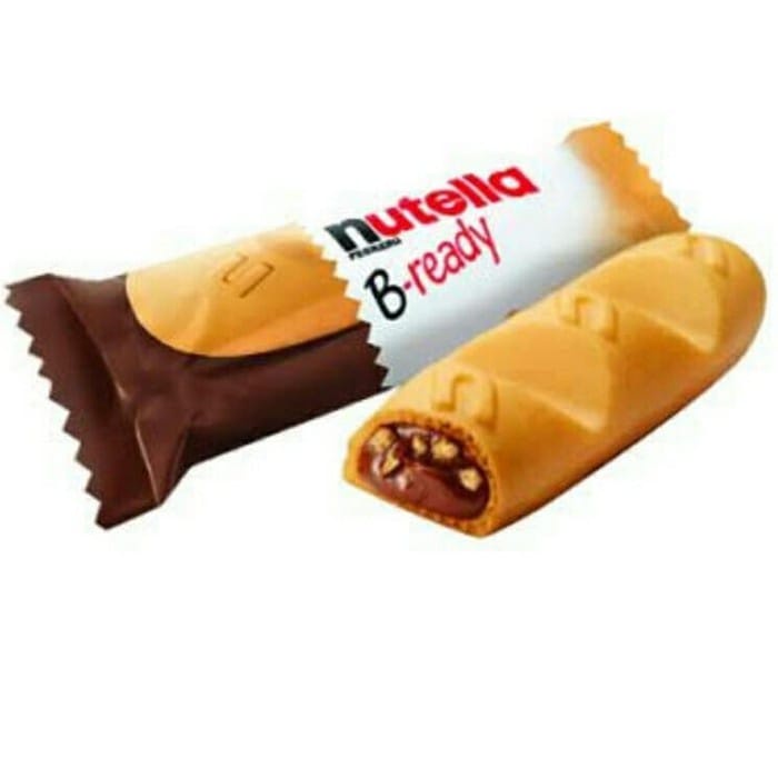 

Nutella B-Ready Bready Pack isi 6 FERRERO HALAL ITALY PROMO