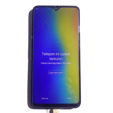 lcd vivo y91 retak normal pake bkn ori