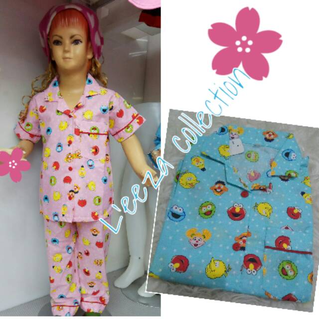 Piyama katun anak &quot;ELMO&quot; by BOM