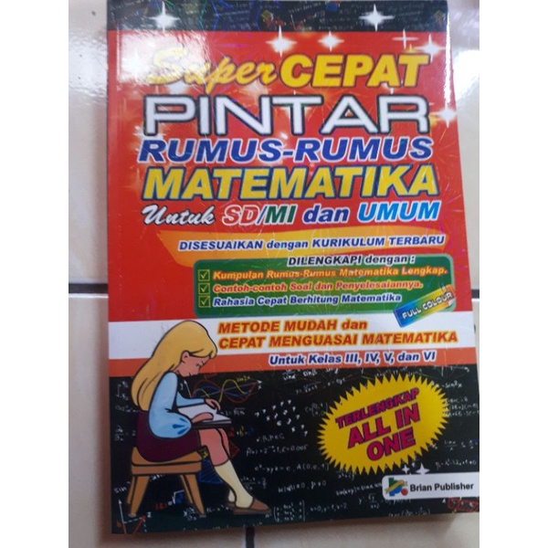 

buku super cepat pintar rumus rumus matematika