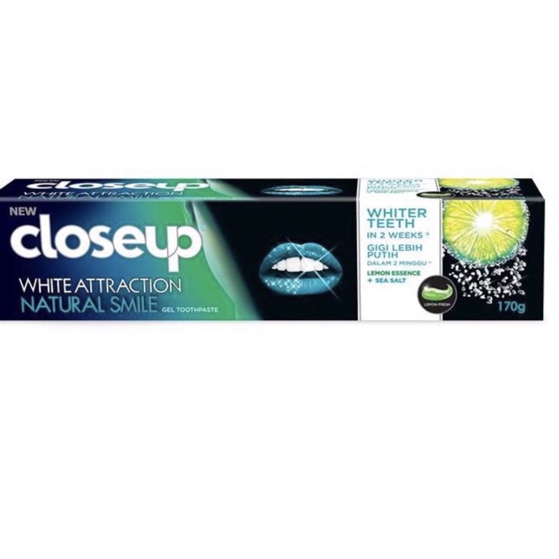 close up white attraction natural smile 170gr