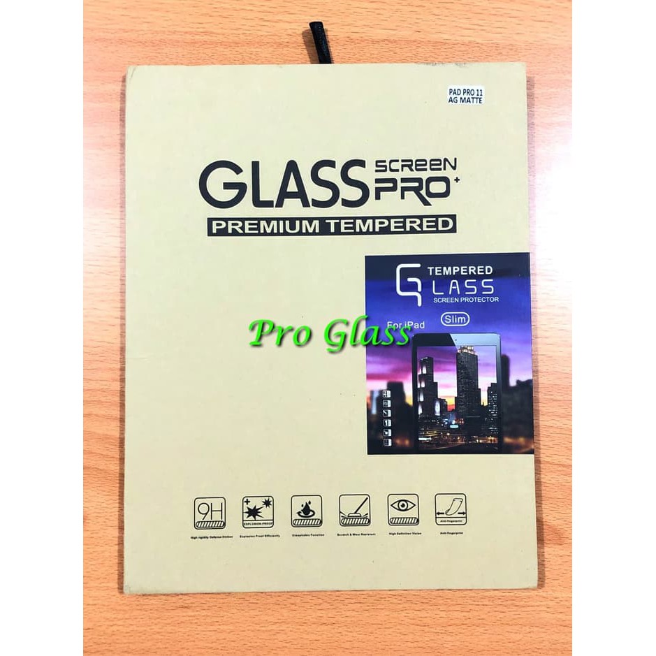 Ipad Pro 11/Ipad AIR 4/5 / Ipad Pro 12.9 NEW 2018-2020 ANTIGLARE MATTE Anti Fingerprint Tempered Glass Anti Glare