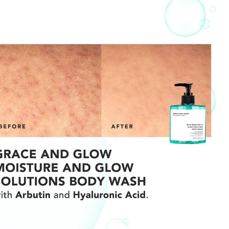 Stock Grace and Glow Miss Moisture and Glow Solution Body Wash + Body Serum Langsung Pesan