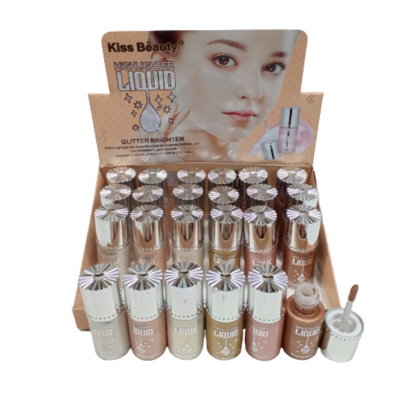 Highliter Liquid Kiss Beauty // Per 6 Pcs Gliter