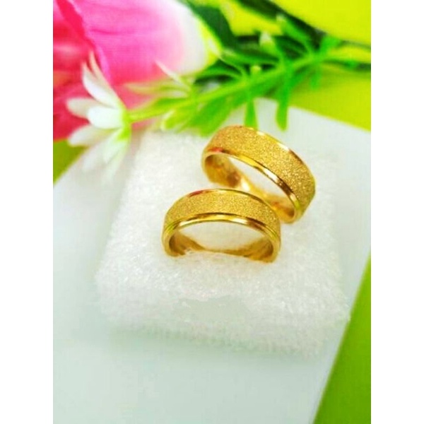 CINCIN TITANIUM CINCIN PRIA WANITA BAGUS TERMURAH