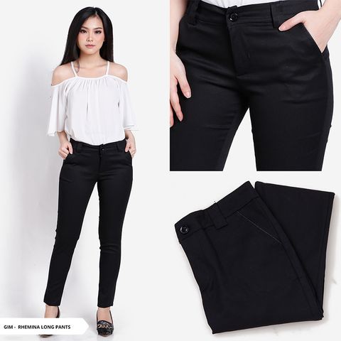  Celana  Chino Perempuan  Hitam Murah  Shopee Indonesia