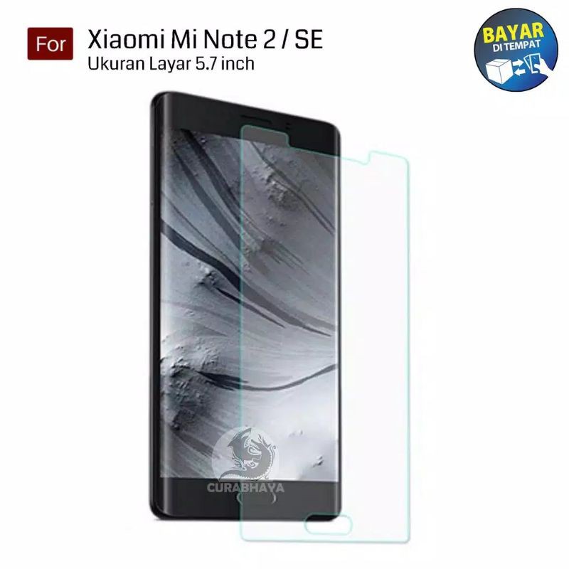 Tempered Glass Kaca Mi Note 2 Xiaomi Mi Note 2