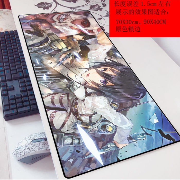 XLIFE | MOUSEPAD GAMING 70x30 / MOUSE PAD 70 X 30 CM ANIME,IRON MAN,ONE PIECE,KUCING