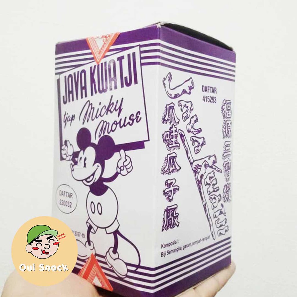 

Kuaci Mickey Mouse 400gr - Kwaci Biji Semangka | Oui Snack