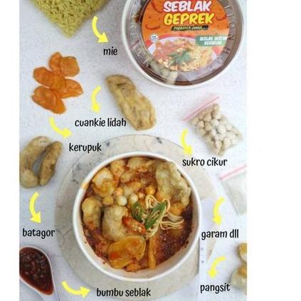 

➡ Seblak Geprek Samiraos Super Pedas 200 Gram ㅃ