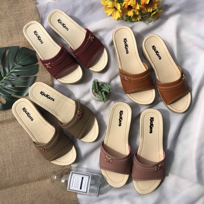 SANDAL SLOP WEDGES LESTARI 5 SENDAL CEWEK WANITA AKSEN BUNGA TERLARIS TERMURAH WEDGES WANITA SANDAL 5cm KEKINIAN TERBARU SELOP SENDAL WADGES PEREMPUAN PESTA KONDANGAN CEWEK TINGGI SLOP IBU REMAJA DEWASA Sandal Slop Slip On Wanita Sandal Cewek RAMADHAN SAL