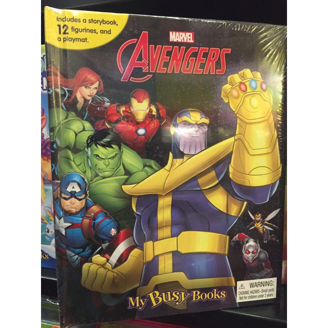My Busy Book Marvel Avengers Infinity War