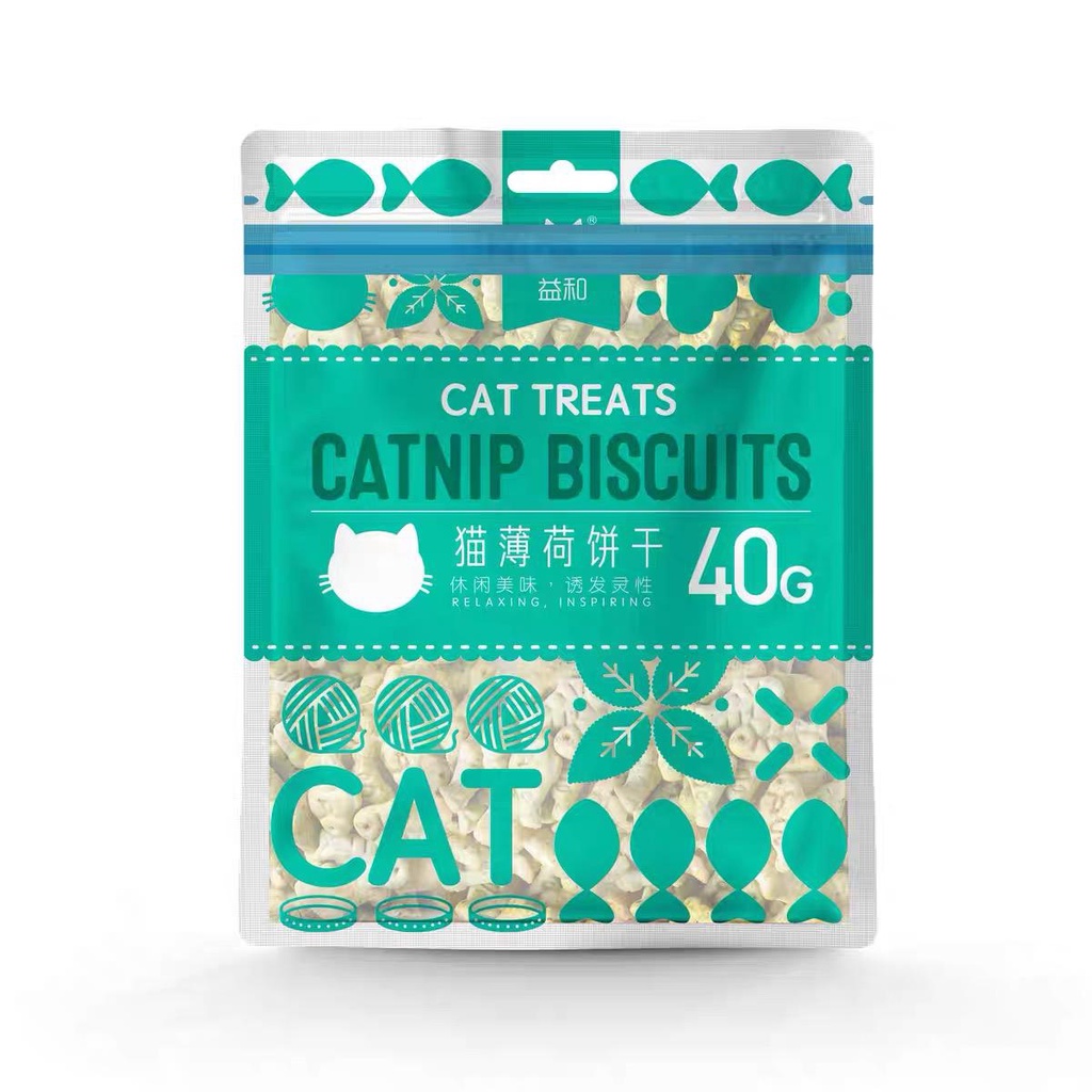 Snack Kucing Catnip Biscuits 40gram