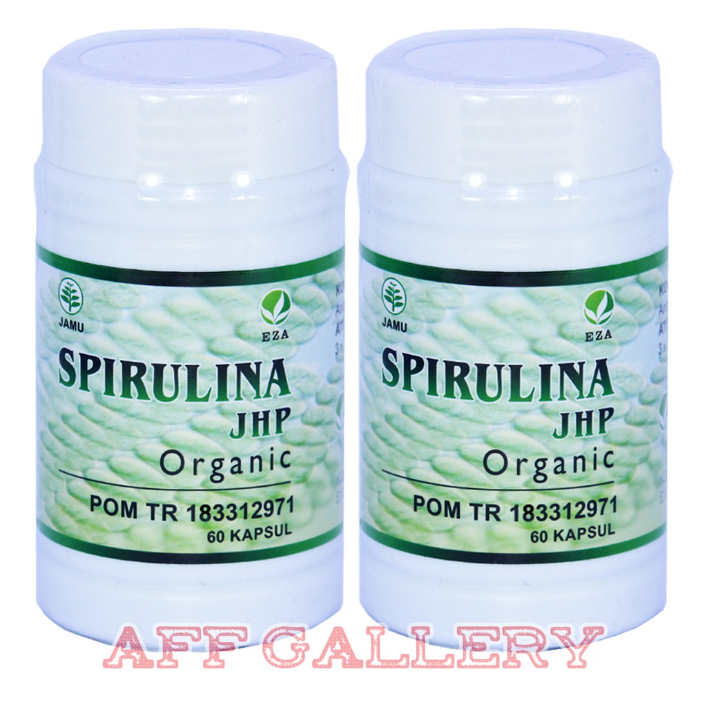 Kapsul JHP Organic | Spirulina EZA isi 60 kapsul