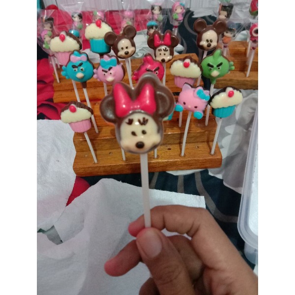 

coklat lolypop karakter