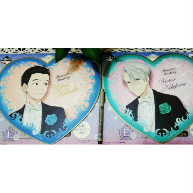 YURI ON ICE Romantic Birthday Rose Big Illustration Board (Shikishi) Ichiban Kuji