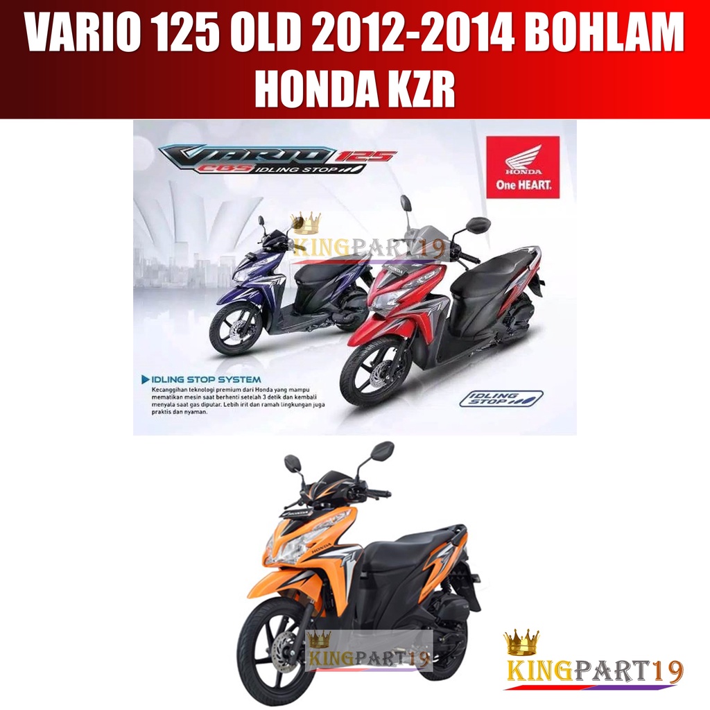 PAKET RUMAH ROLLER VARIO 125 FI BOHLAM GRATIS VANBELT VARIO 125 150 LED ESP - KZR K35 K36