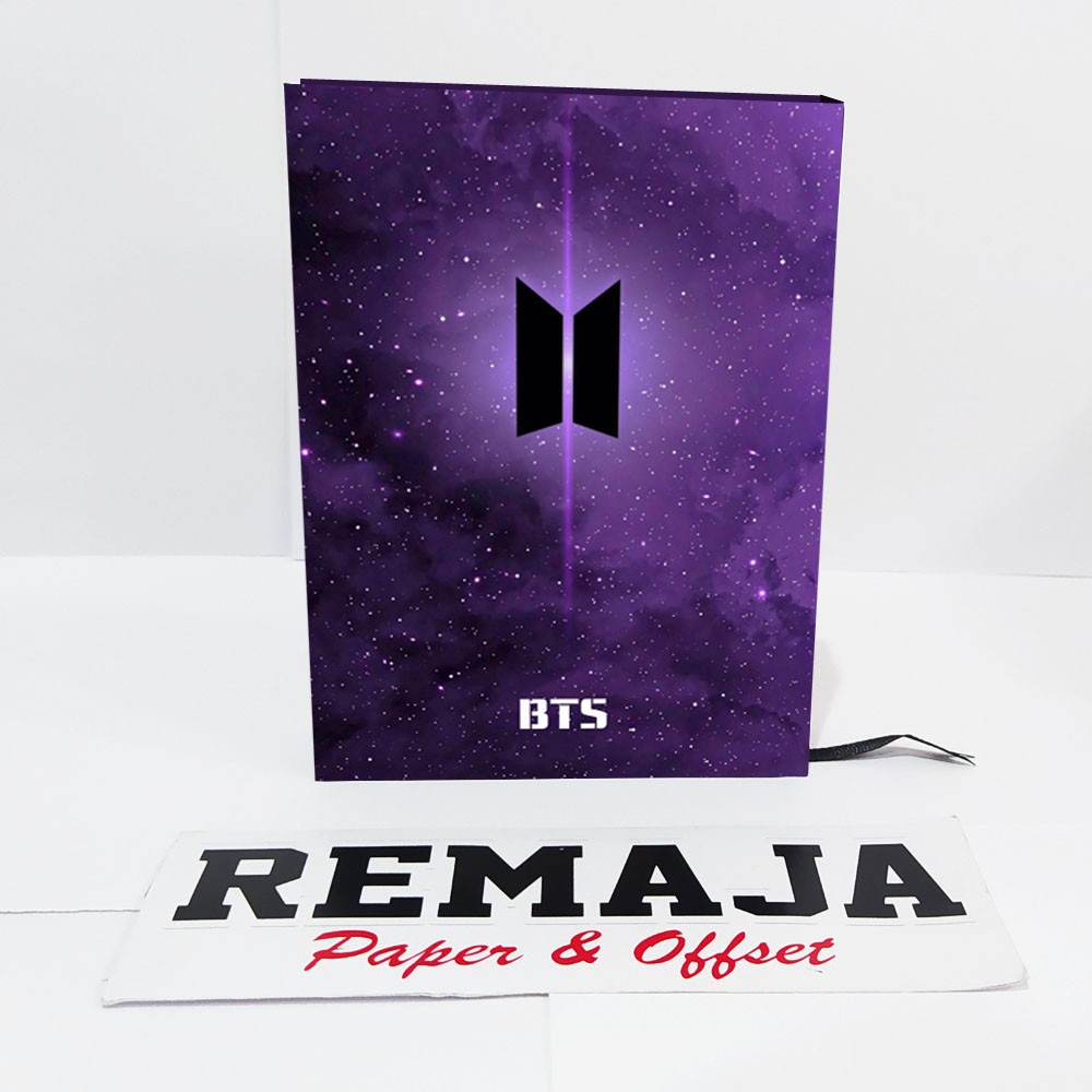 

NOTE BOOK / HARD COVER A6 BTS