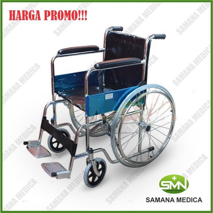 Kursi Roda Wheel Chair Standar Sella Ky809 Murah Non Gea Non Onemed Perlengkapann Medis Indonesia