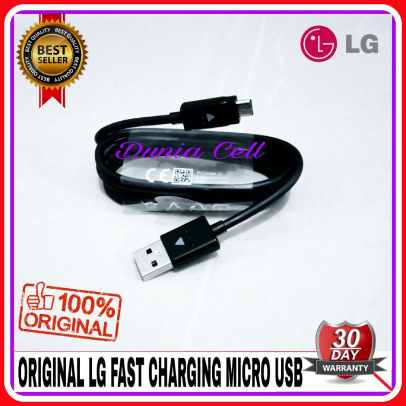 Kabel Data LG K8 K8 LTE K8 Dual K9 K9 Dual ORIGINAL 100% Fast Charging