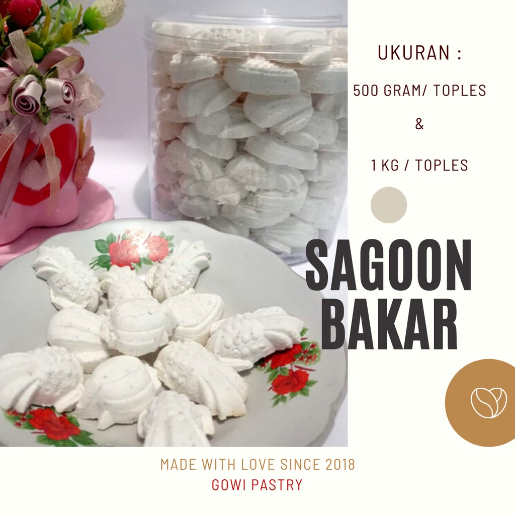 

Kue Kering Premium | Sagoon Bakar | Home Made by Gowi Pastry