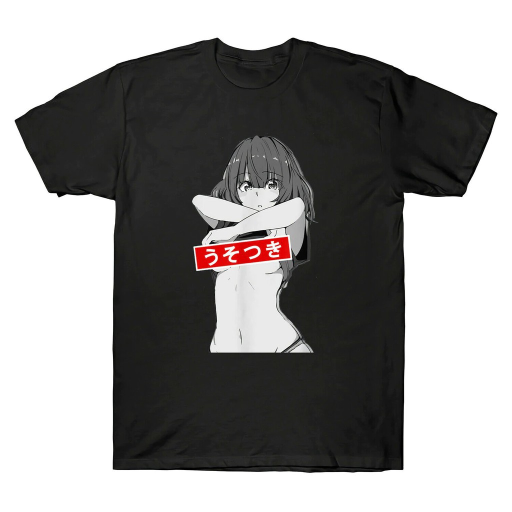 Kaos/T Shirt Beautiful Girl Cartoon Hentai - 1