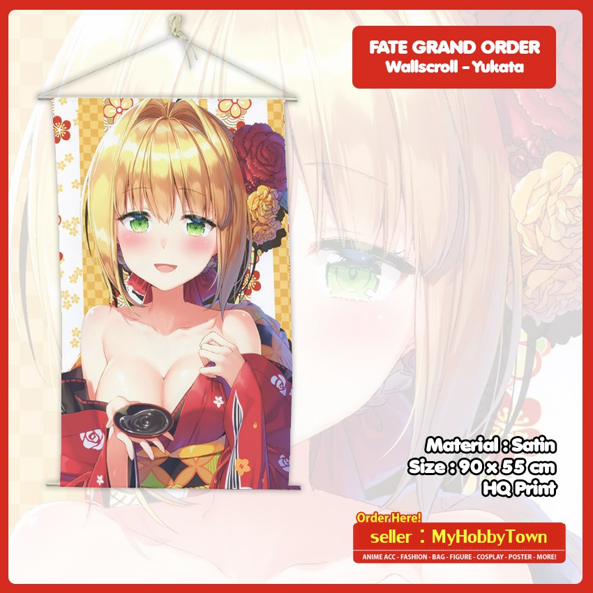 Wallscroll Anime Fate - Saber Yukata