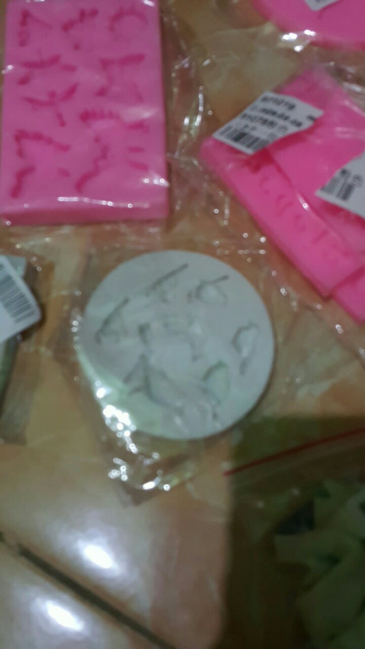 Cetakan Dengan Bahan Silikon Dan Bentuk Burung 3d Untuk Kue / Permen / Fondant