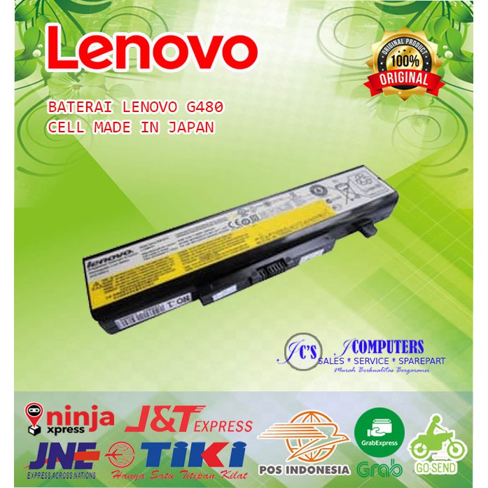 ORIGINAL BATERAI LAPTOP LENOVO B480 B485 B490 B580 B585 B590