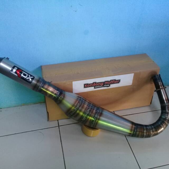 KNALPOT  KOLONG KDX PLAT KARAT RX KING