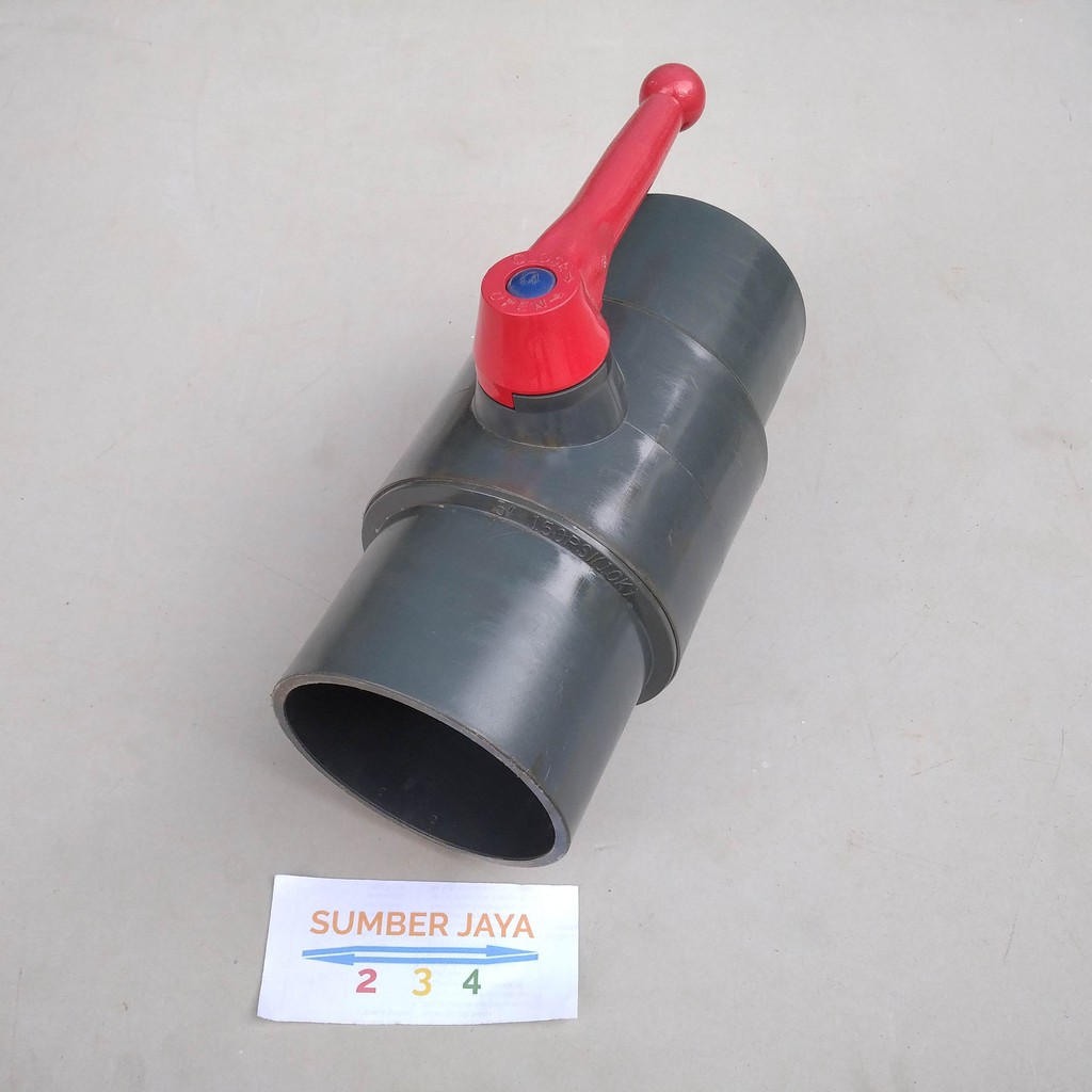 BALLVALVE PVC 5&quot; / STOP KRAN PVC 5&quot; TERMURAH