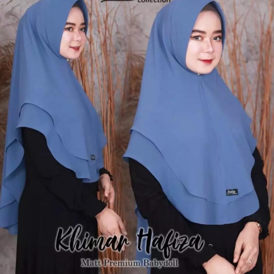 12.12 Serba Murah AWLIYA COLLECTION/KHIMAR HAFIZA JUMBO ORI AWLIYA HIJAB BAHAN BABYDOL PREMIUM 2 LAY