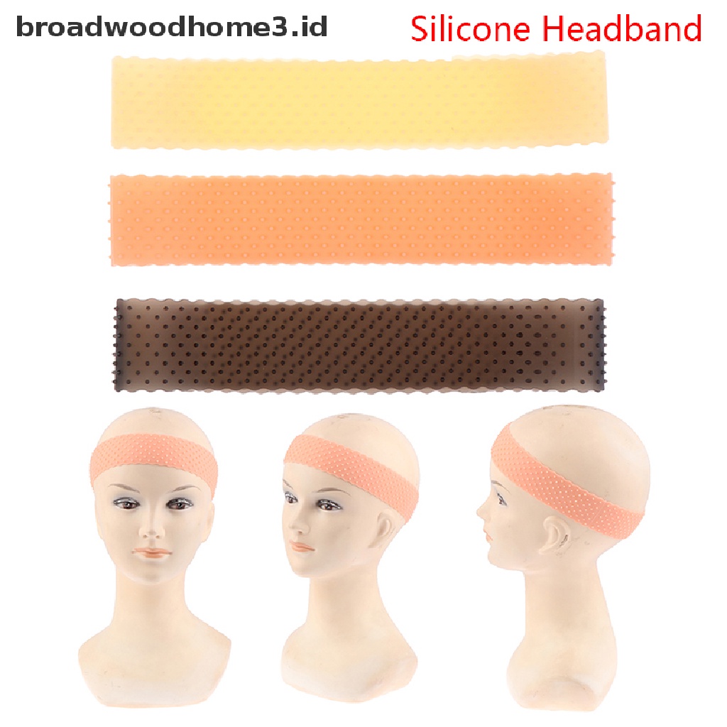 Wig Rambut Palsu Elastis Bahan Silikon