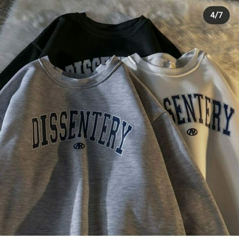 DISSENTERY SWEATER BAHAN FLEECE