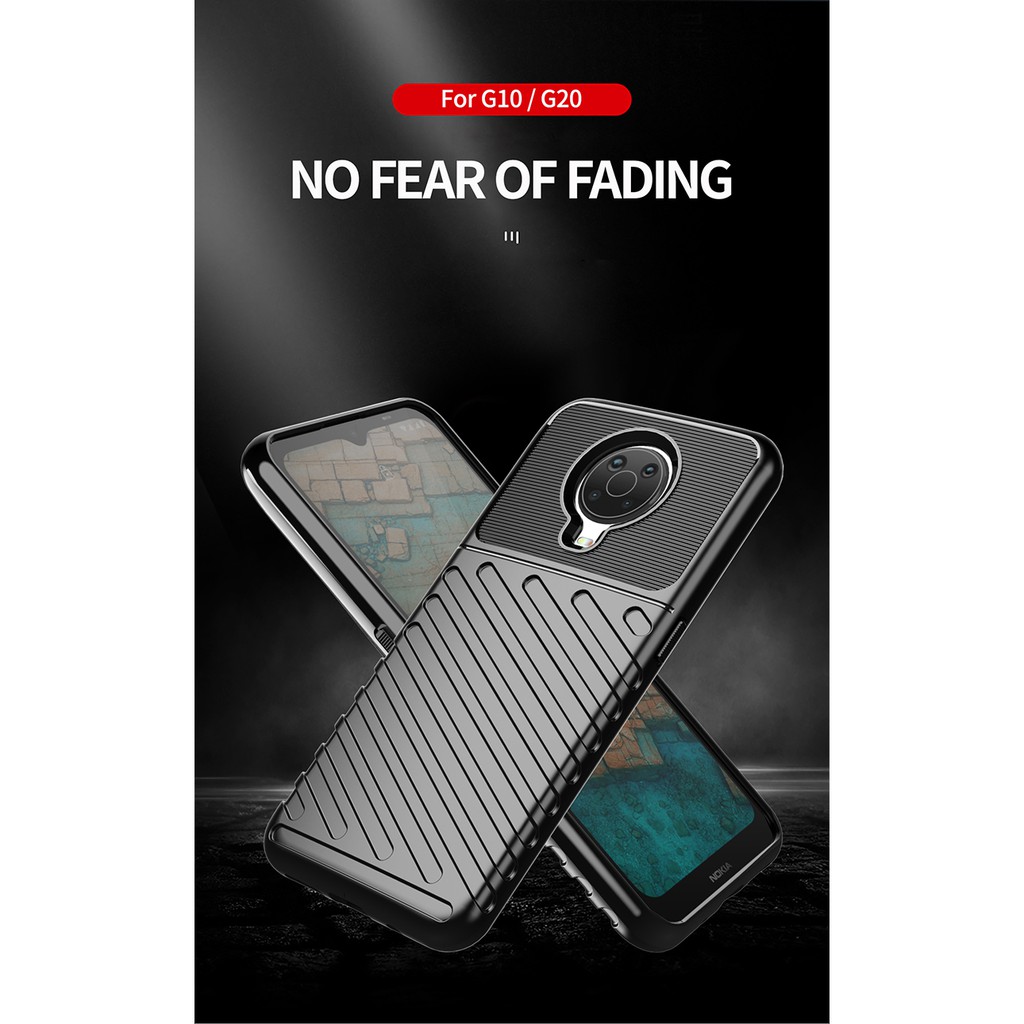 Case Rugged Anti Crack Shockproof Aman Jatuh Kuat Casing Nokia G20 G10