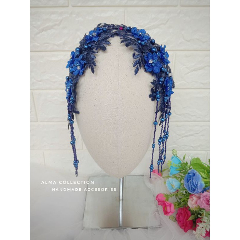 Headpiece simple juntai warna 2