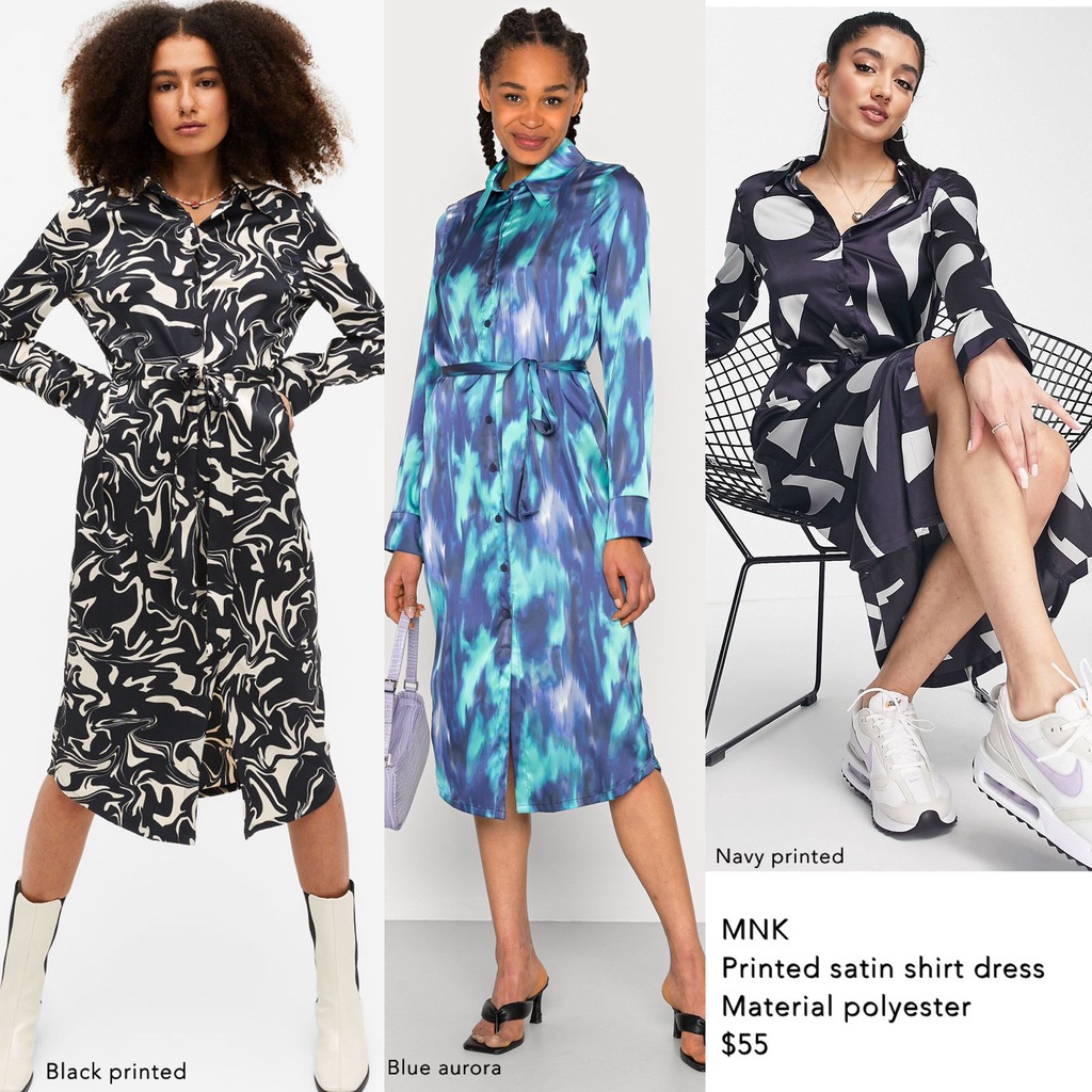 MNK Satin Dress Original