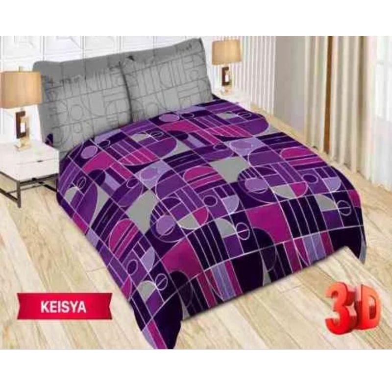 Sprei Bonita 3D no 1 uk 180x200 motif Keisya