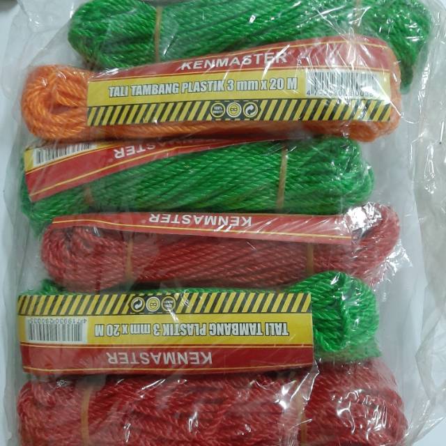 TALI TAMBANG PLASTIK SUPER QUALITY  TALI NYLON NILON PVC