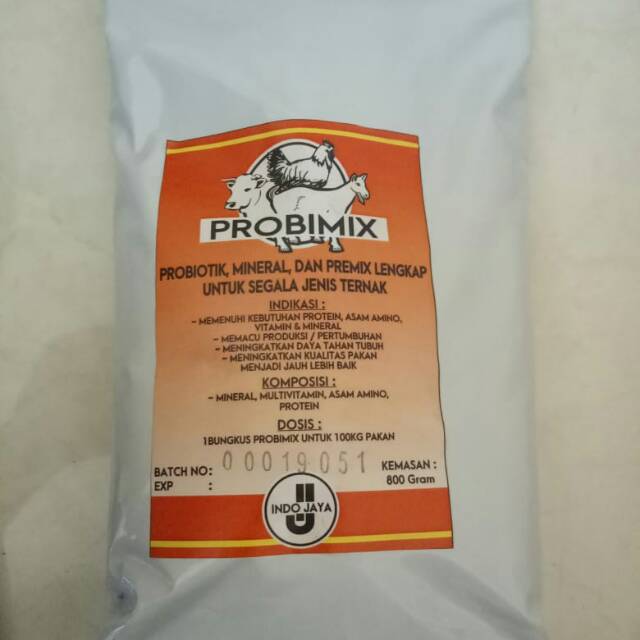 

Probimix kemasan 800 gr