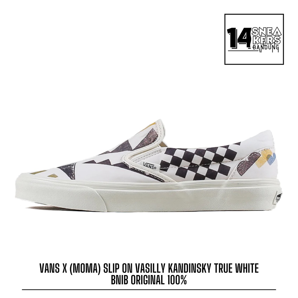 Vans X (Moma) Slip On Vasilly Kandinsky True white Original