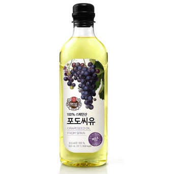 

CJ Beksul Grapeseed Oil 900ml/Minyak Biji Anggur/Import