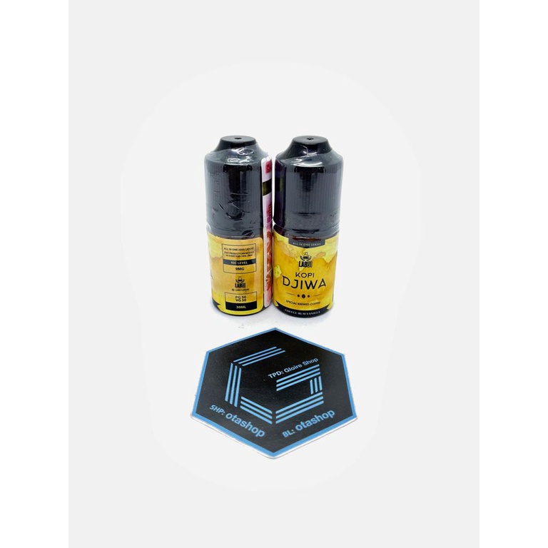 Salt Nic Kopi Djiwa Coffee Rum Vanilla by Lab51 30ml 9mg liquid pod pods premium lokal vape vapor