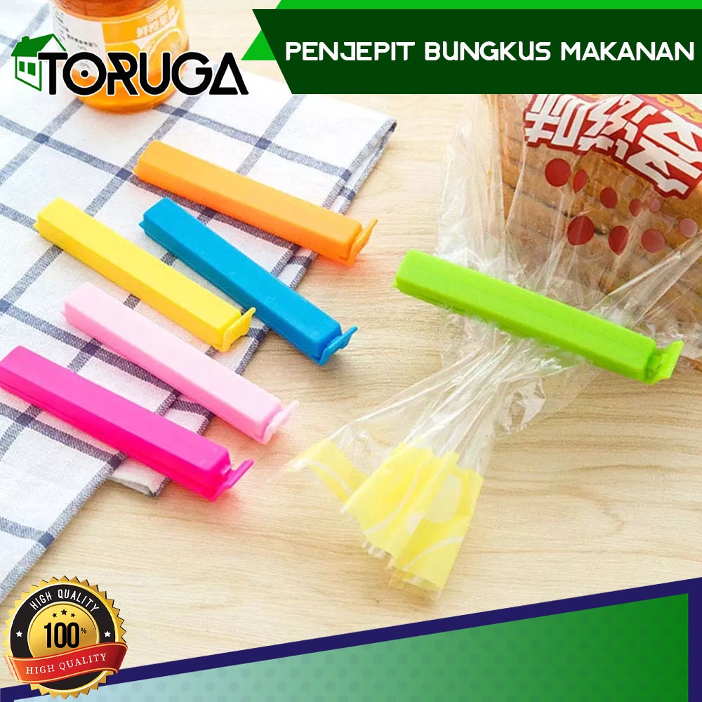 Penjepit Plastik Kemasan Klip Segel Makanan Cemilan Food Seal Snack Sealer