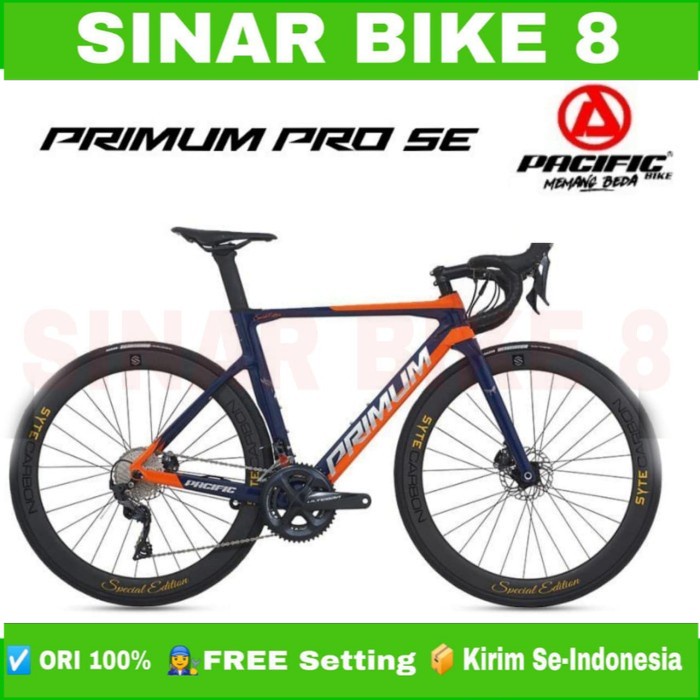 Sepeda Roadbike PACIFIC PRIMUM PRO SE 700C Carbon New 2021 Sepeda Balap