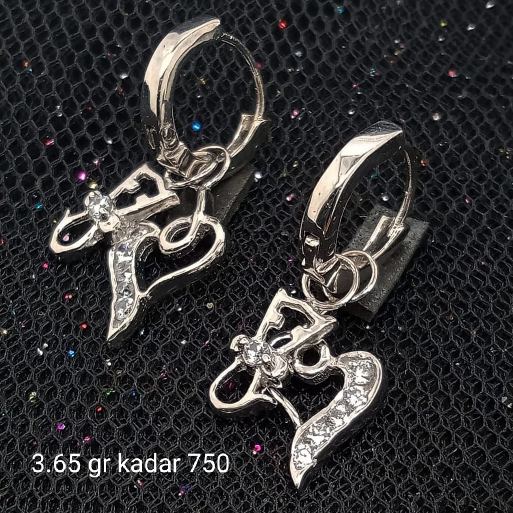 NEW Anting Emas 17 K - 3.65gr Kadar 750 - 2557