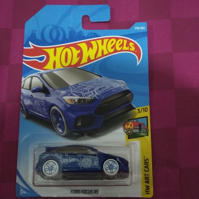 Diecast HotWheels - Hot wheels Ford Focus RS